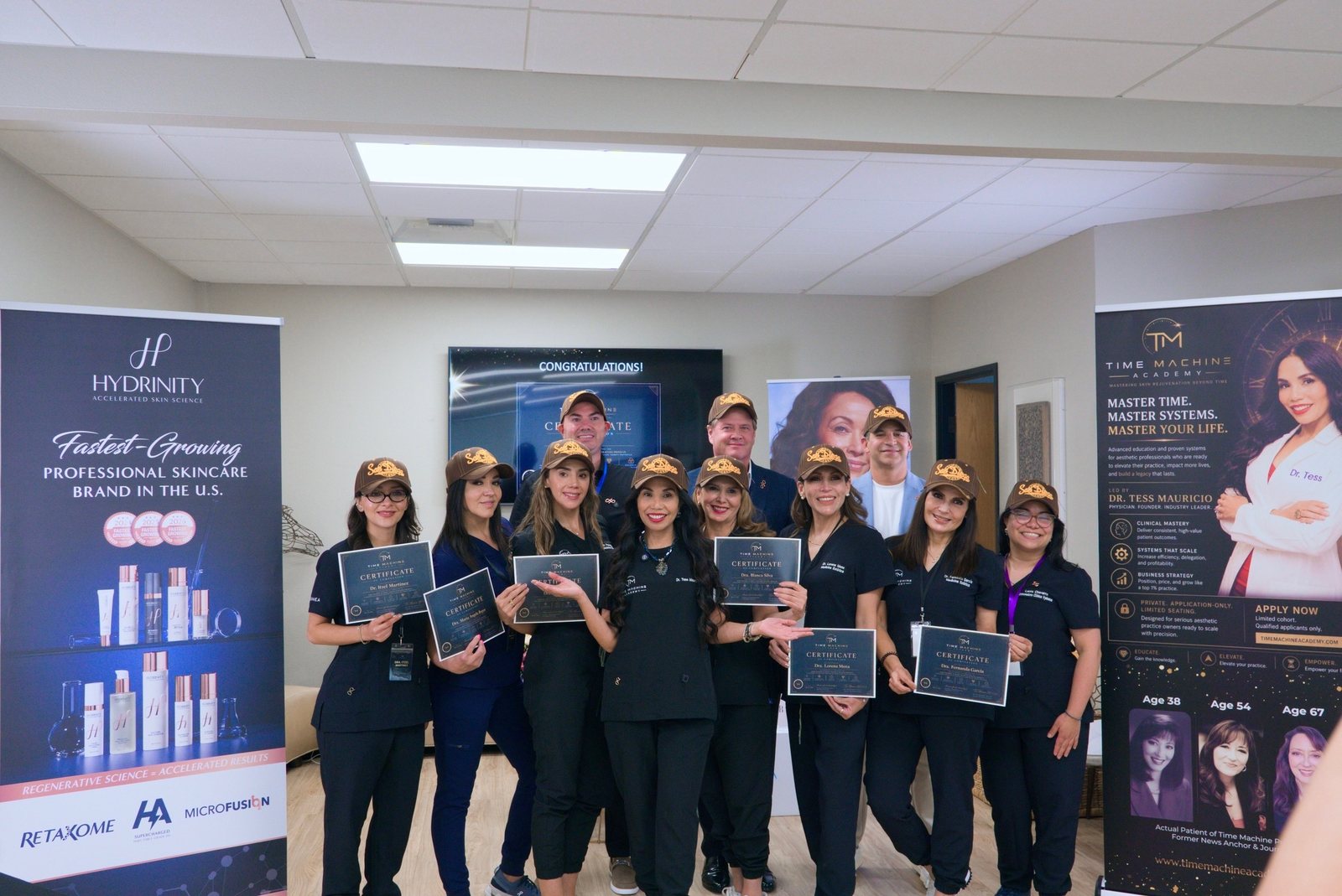Certificate recipients